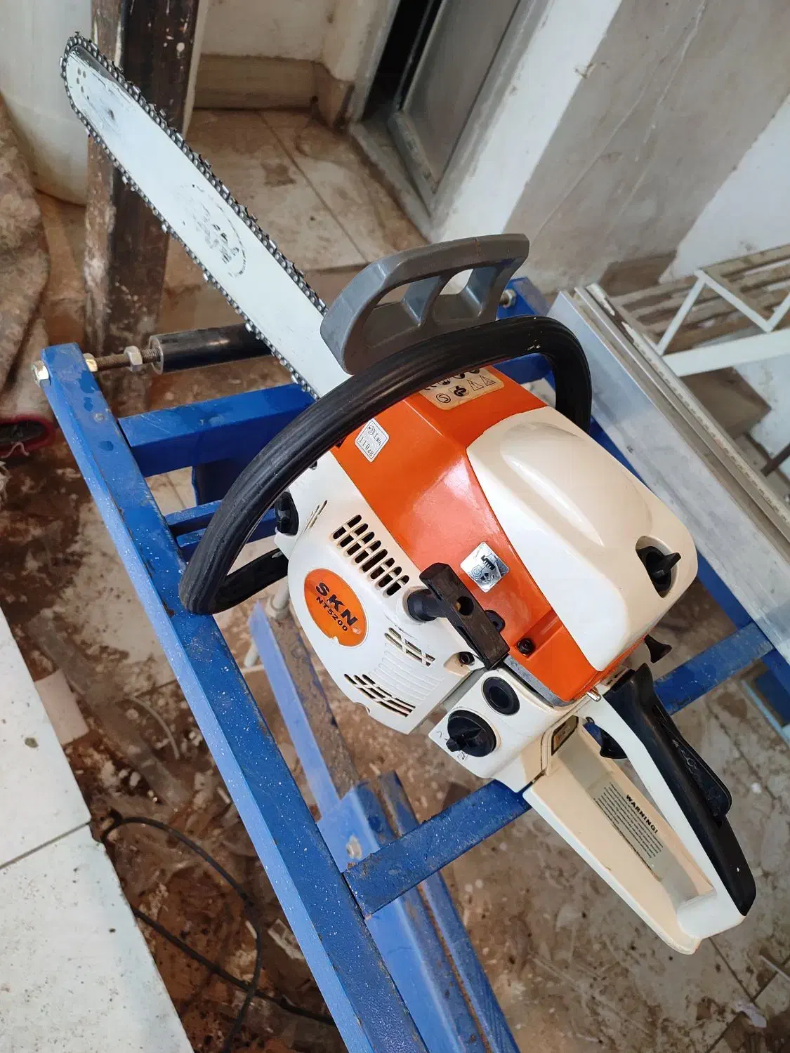 اره موتوری skn سایز 50 اصلی در حد نو|ابزارآلات|تاکستان, |دیوار