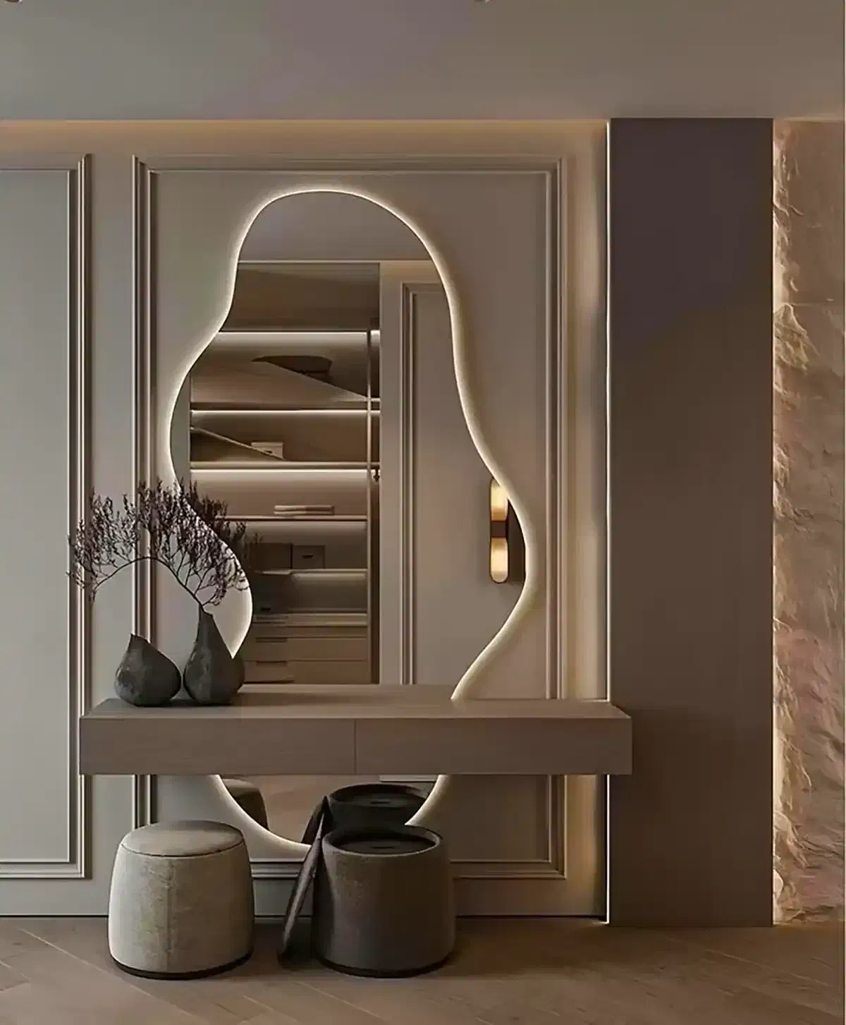 آینه قدی دکوراتیو|آینه|بندر ماهشهر, |دیوار