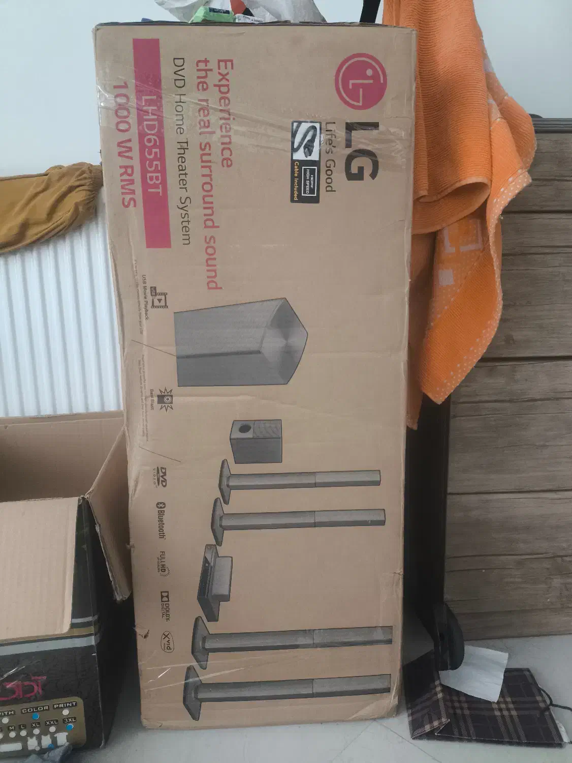 سینما خانگی ال جی مدل lhd655bt|سیستم صوتی خانگی|ری, ولی آباد|دیوار