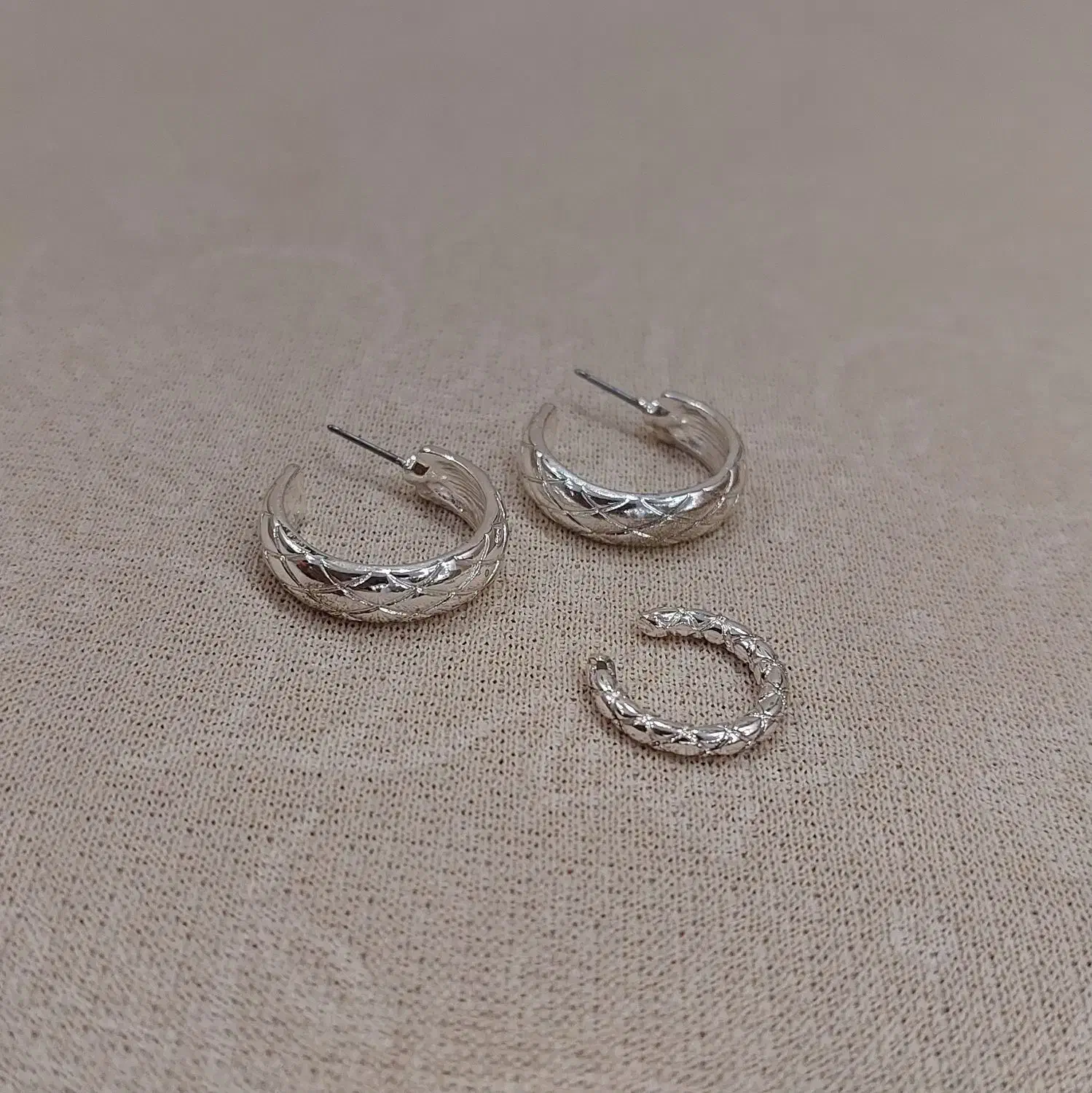 گوشواره حلقه ای و ایرکاف|بدلیجات|اراک, |دیوار