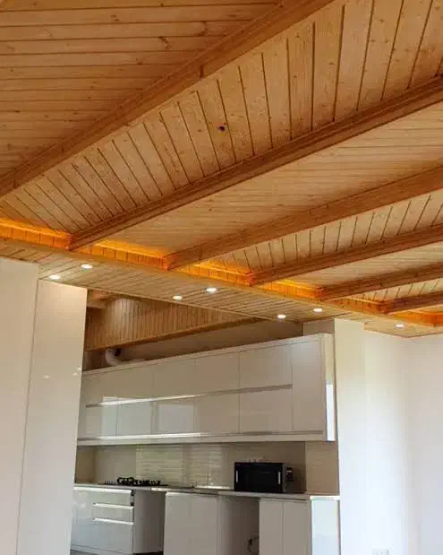 سقَفِ چوبی    دیوارِ چوبی   کَفِ چوبی|مصالح و تجهیزات ساختمان|سنندج, |دیوار