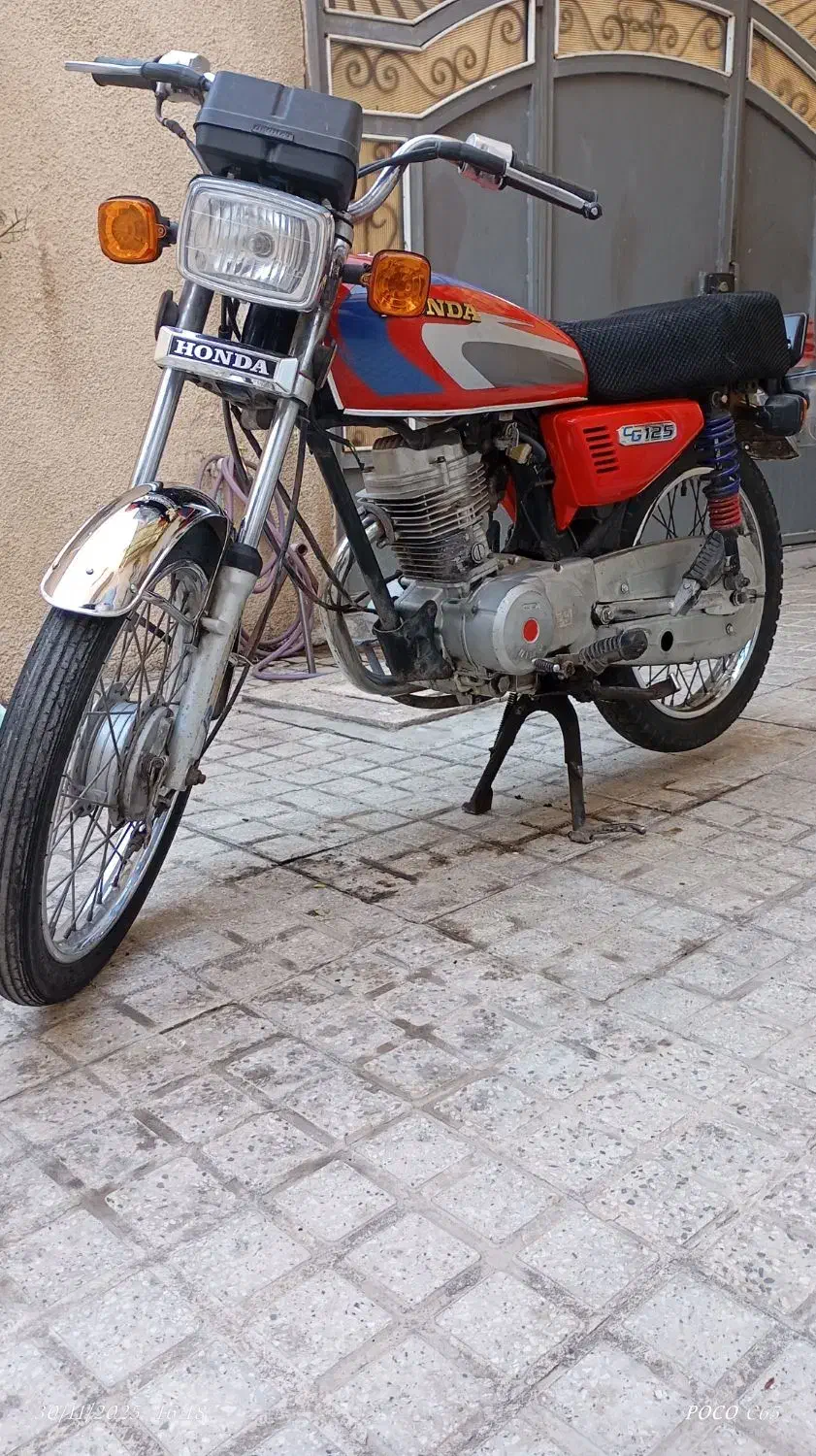 هندا 125 نامی|موتورسیکلت|زنجان, |دیوار