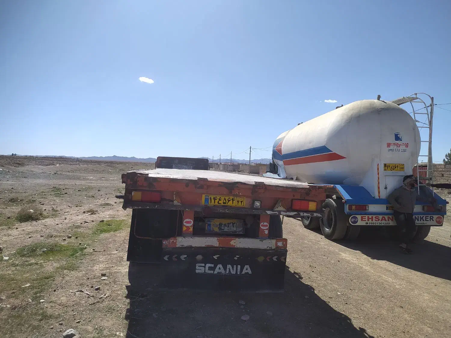 گاری جفت محور|خودرو سنگین|گزیک, |دیوار