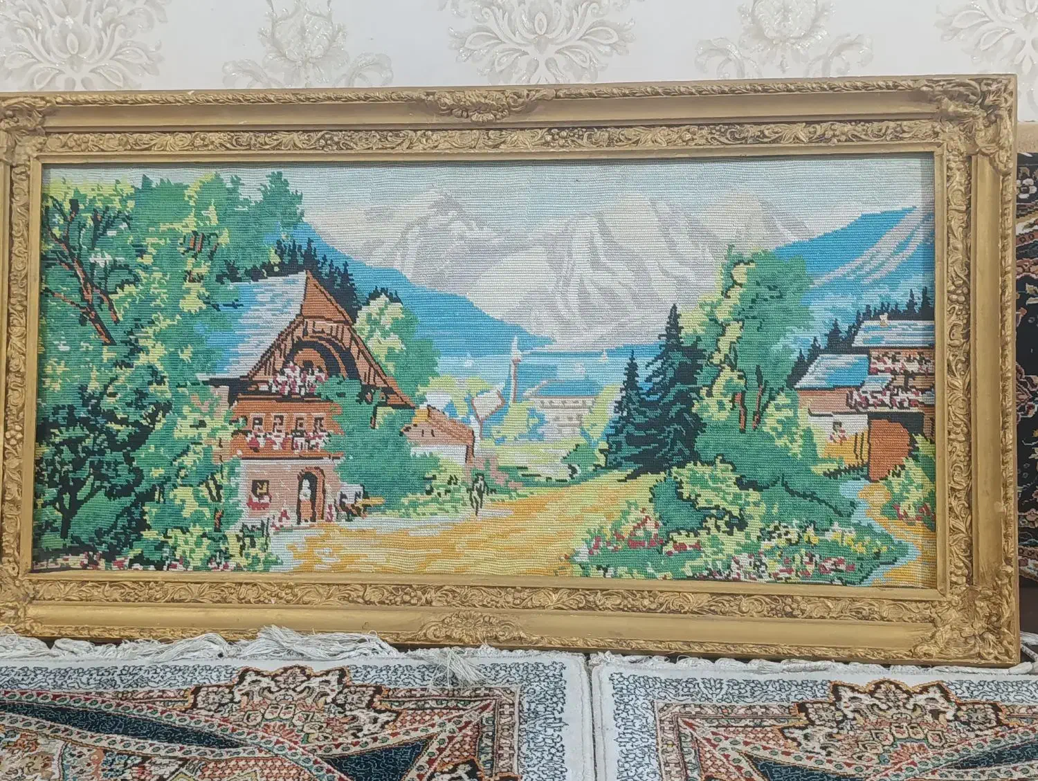 تابلو کوبلن دوزی شده|تابلو، نقاشی، عکس|تبریز, |دیوار