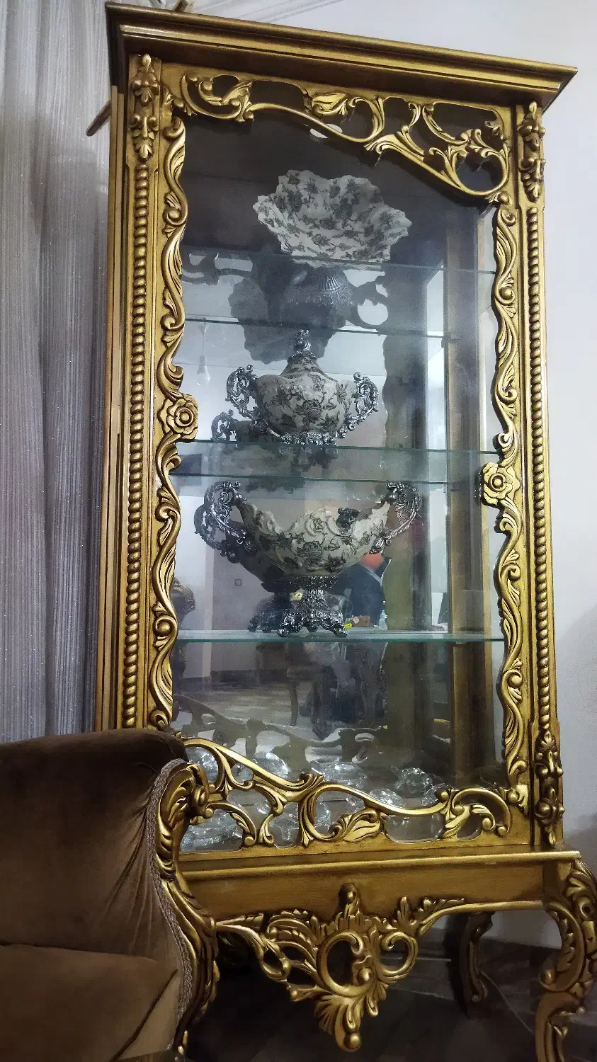 بوفه|بوفه، ویترین، کنسول|گلبهار, شهر جدید گلبهار|دیوار