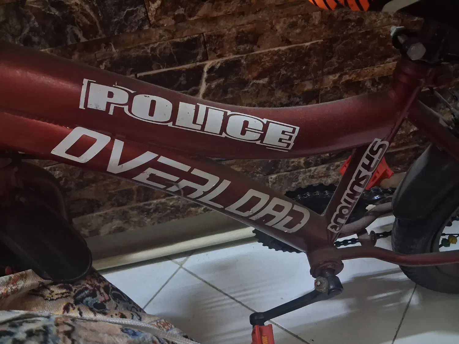 دوچرخه سایز ۱۶ مارک پلیس کاملا سالم|دوچرخه، اسکیت، اسکوتر|تهران, آهنگ|دیوار