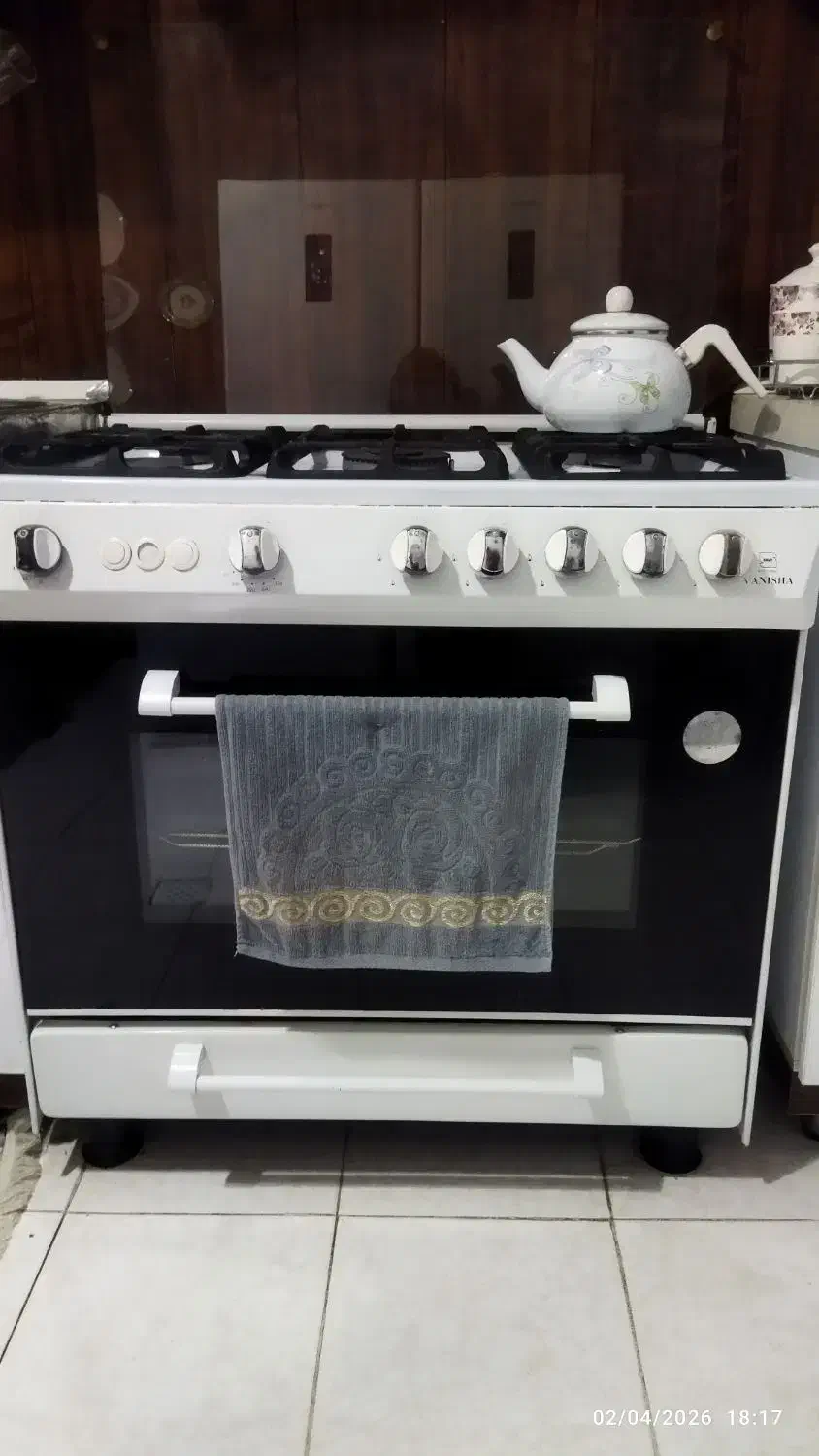 فر گاز پنج شعله|اجاق گاز و لوازم برقی پخت‌وپز|شاهین‌شهر, مخابرات (شهید بهشتی)|دیوار