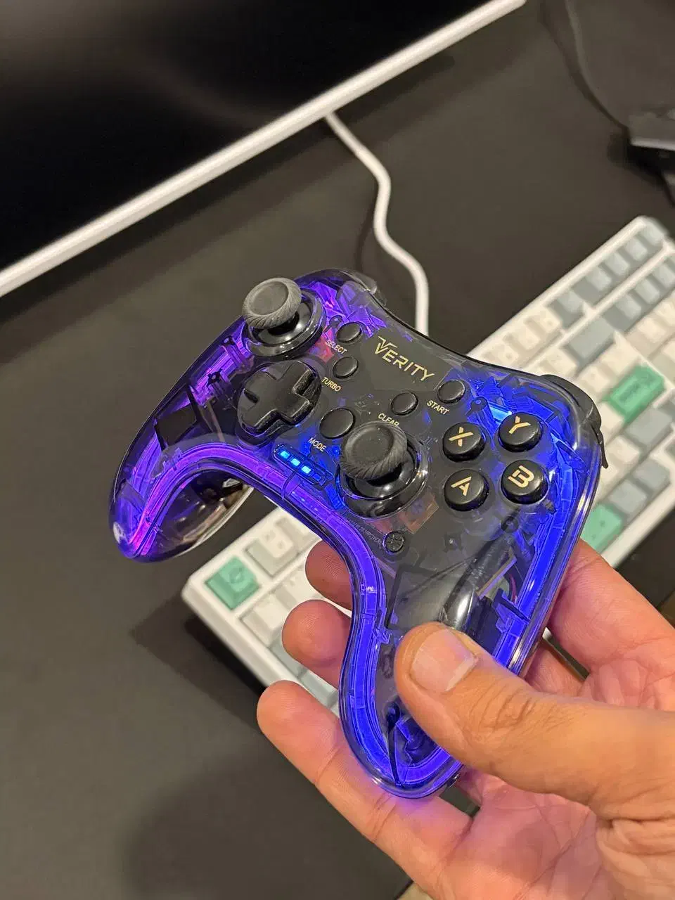 دسته بازی مناسب pc xbox   با دانگل  و rgb دار|کنسول، بازی ویدئویی و آنلاین|کرمانشاه, |دیوار