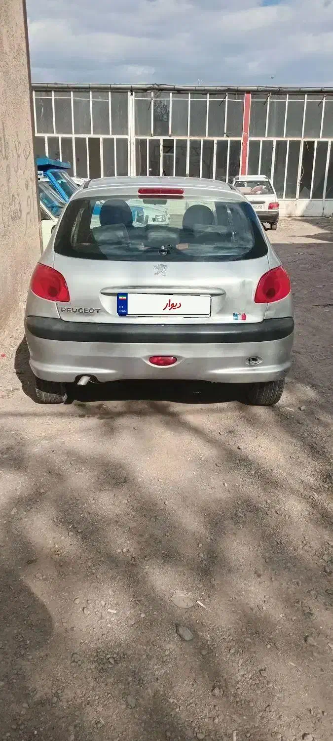 پژو۲۰۶ مدل ۸۳|خودرو سواری و وانت|خوی, |دیوار