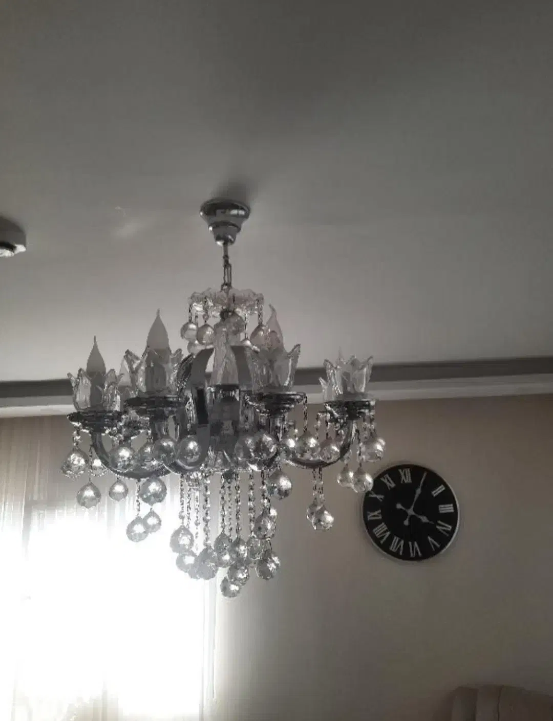 لوستر|لوستر و چراغ آویز|شیراز, شهرک بهشتی|دیوار