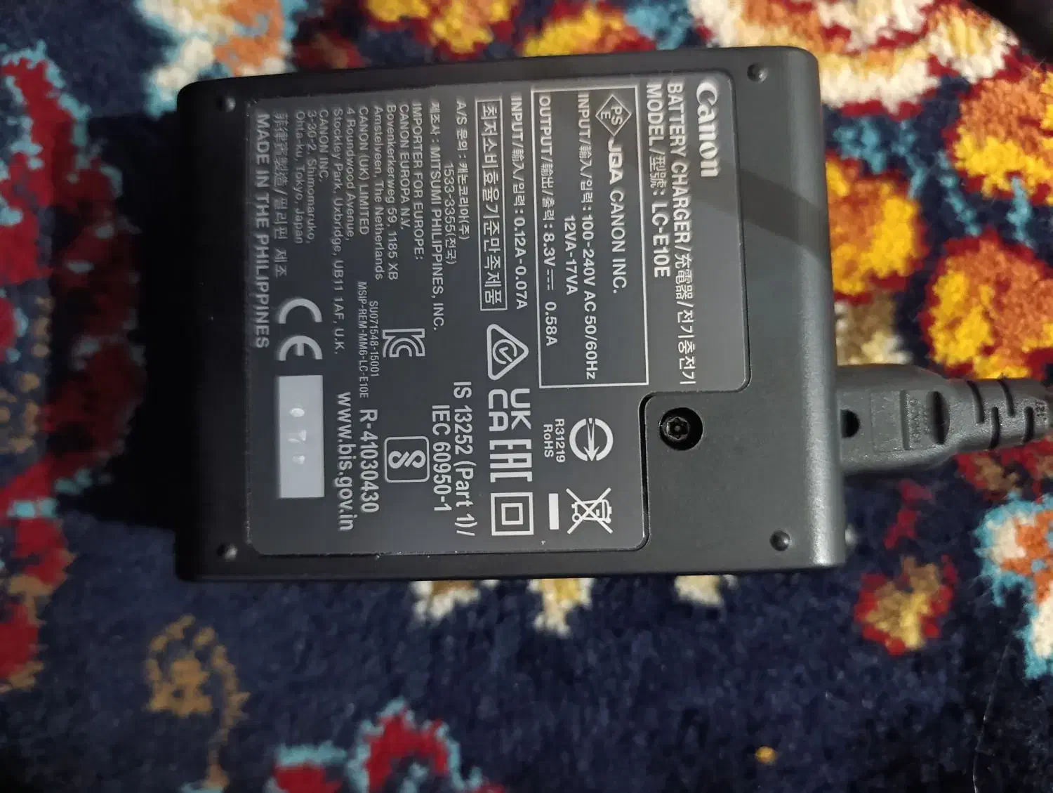 باطری و شارژر دوربین کنون4000D|دوربین عکاسی و فیلم‌برداری|کرمان, |دیوار