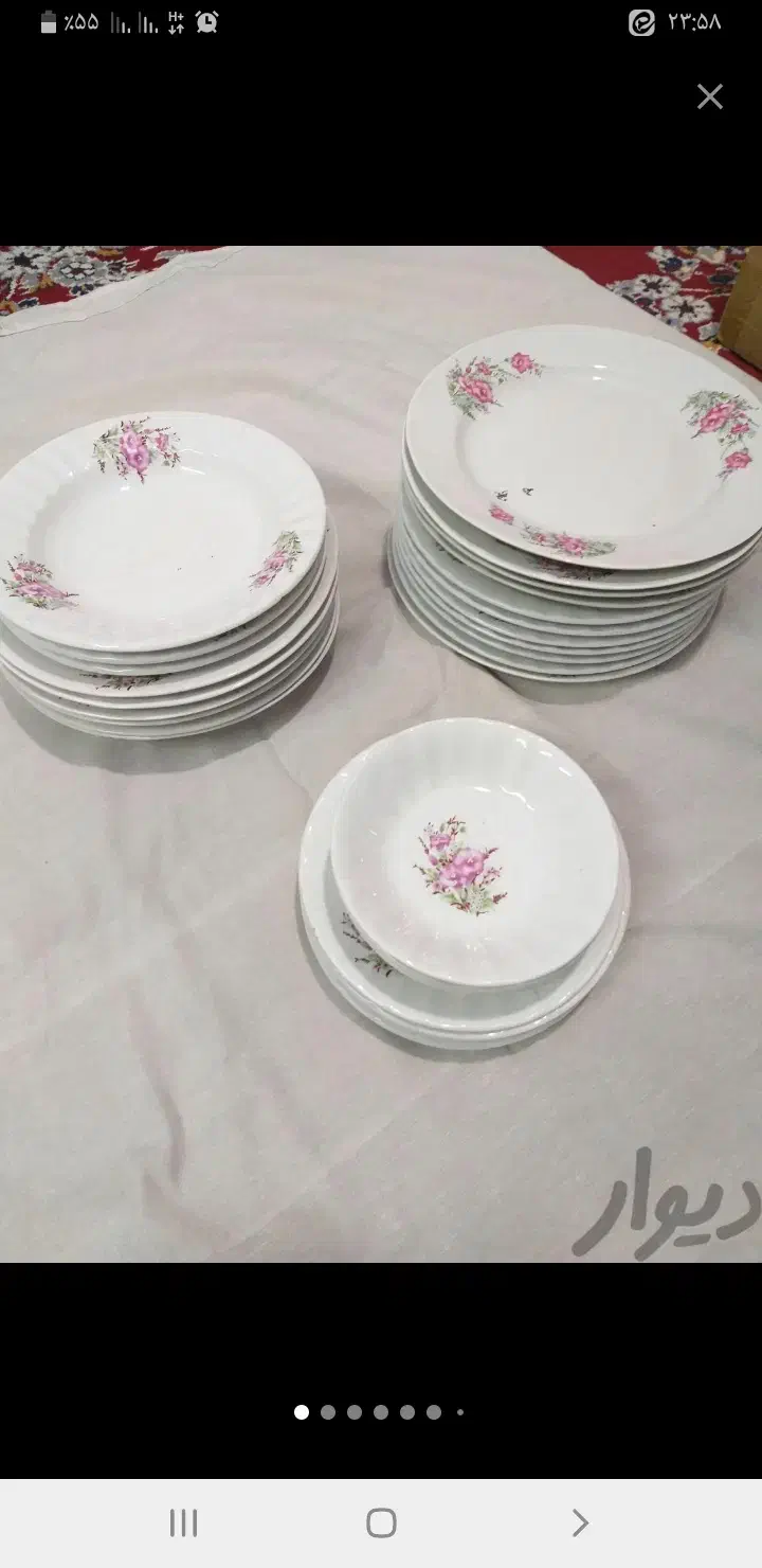 ماهیتابه ۳ تایی گل پنبه|ظروف سرو و پذیرایی|تهران, سجاد|دیوار