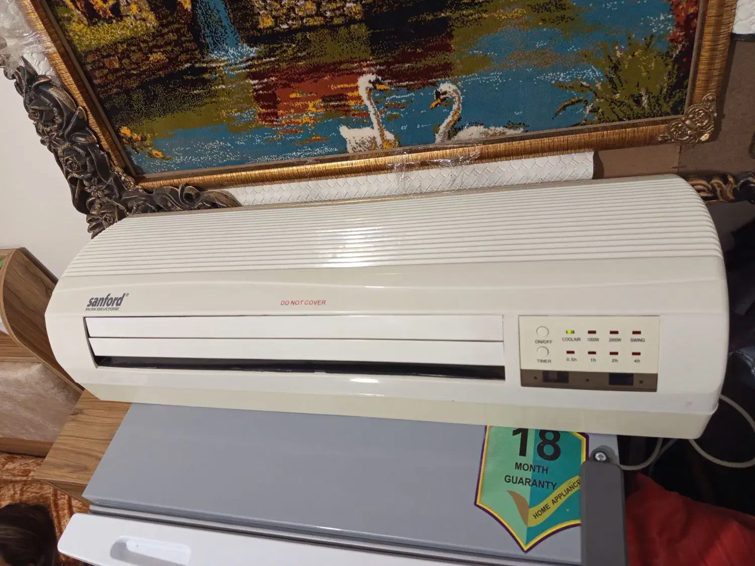 بخاری و پنکه اسپیلتی|بخاری، هیتر، شومینه|پرند, فاز ۲|دیوار