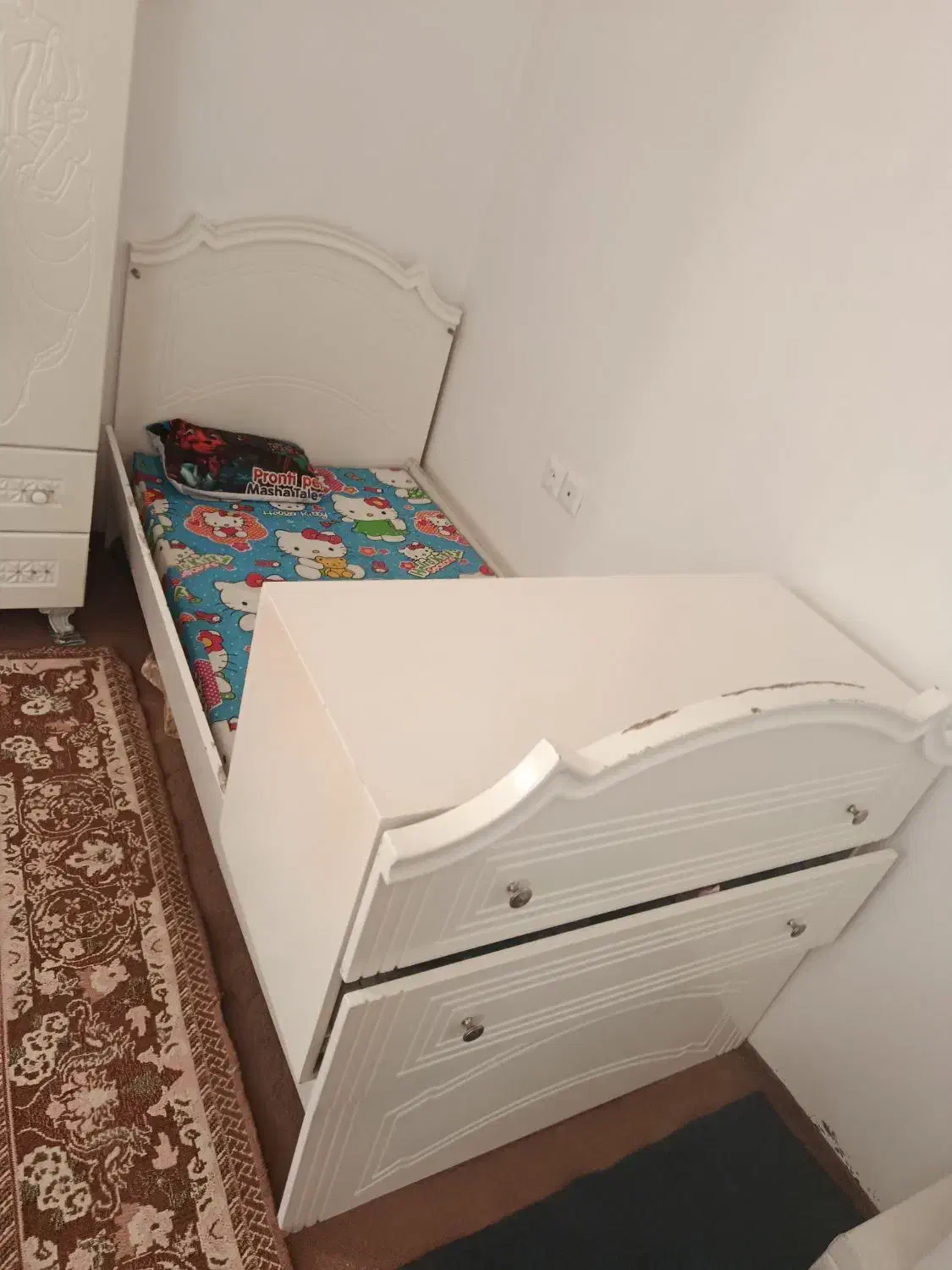 تخت خواب 1نفره|تخت و سرویس خواب|تربتحیدریه, حاجی یار|دیوار