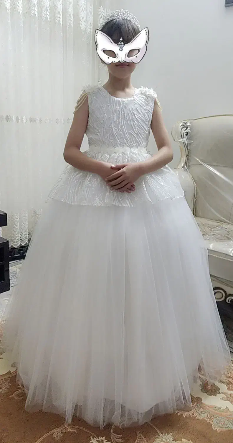 لباس عروس دخترانه جدید|لباس|چناران, |دیوار