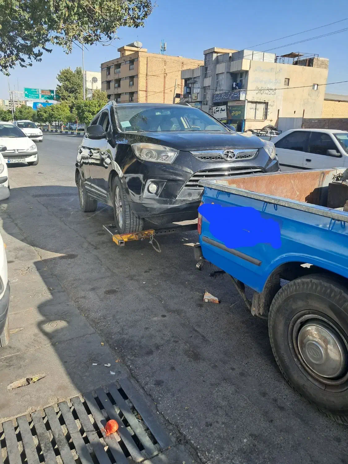 امداد خودرو یدک کش جرثقیل مجهز به سیستم چرخ|خدمات حمل و نقل|شیراز, کوزه گری|دیوار