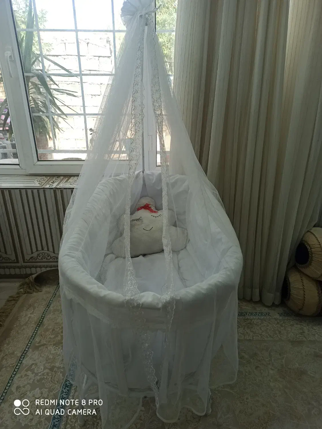 فروش گهواره درحدنو یک میلیون و پانصد|تخت و صندلی بچه|یاسوج, |دیوار