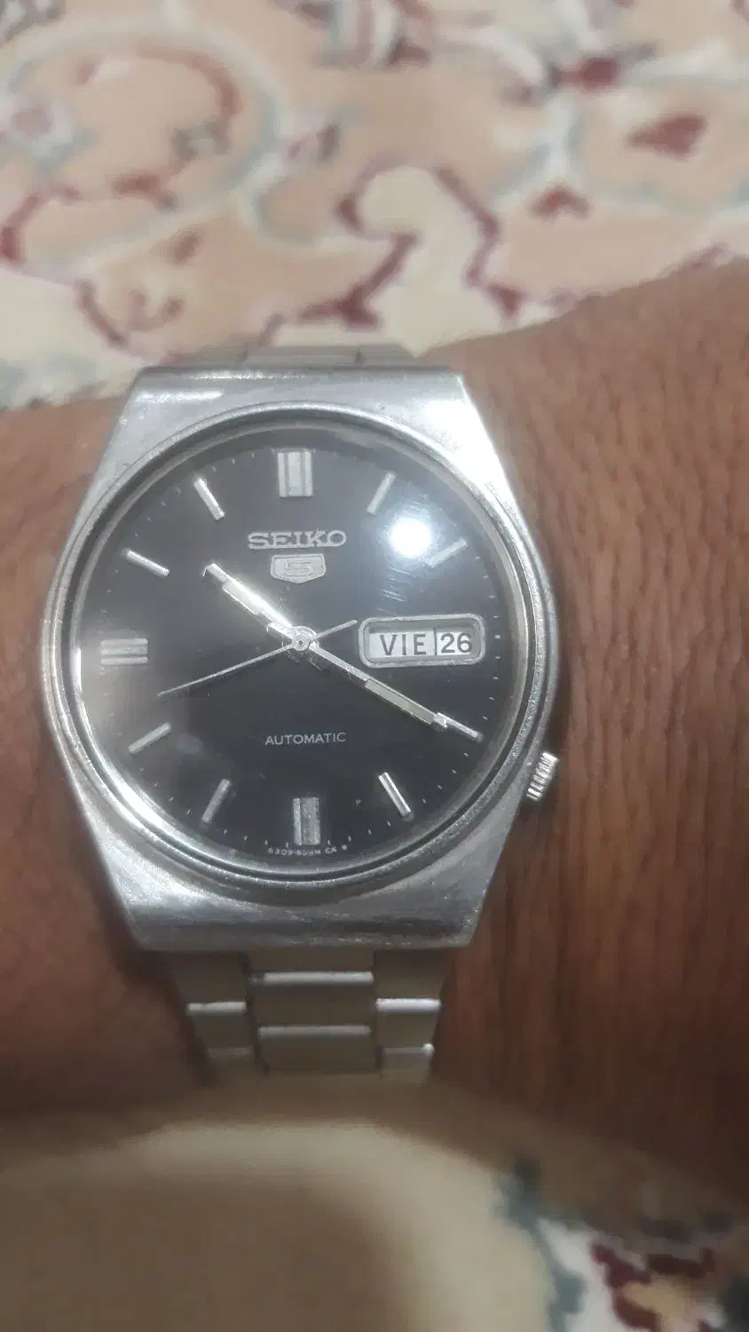 ساعت سیکو۵قدیمی سالم|ساعت|شاهین‌شهر, حافظ جنوبی|دیوار