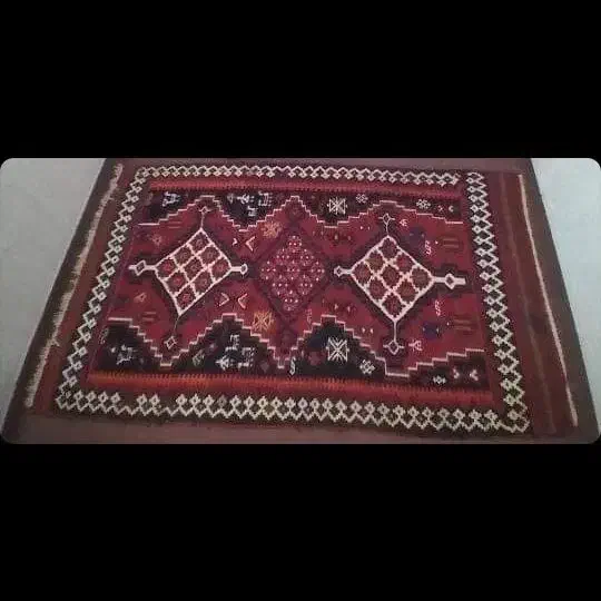 گلیم۱۸۰ساله فروشی خریدارواقعی پیام بده|گلیم، جاجیم، گبه|قم, شهرک امام حسین|دیوار