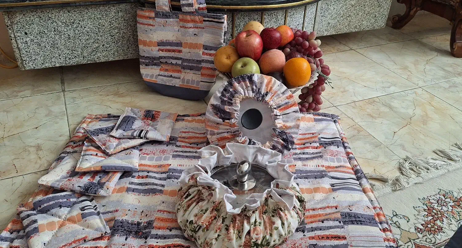 سفارش و دوخت  سرویس اشپزخانه|سفره، حوله، دستمال آشپزخانه|کنگاور, |دیوار