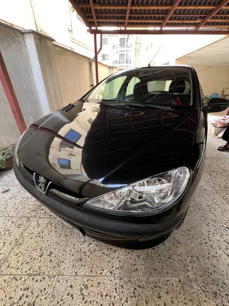 ۲۰۶ مدل ۱۳۹۵ مشکی بی رنگ|خودرو سواری و وانت|چالوس, |دیوار