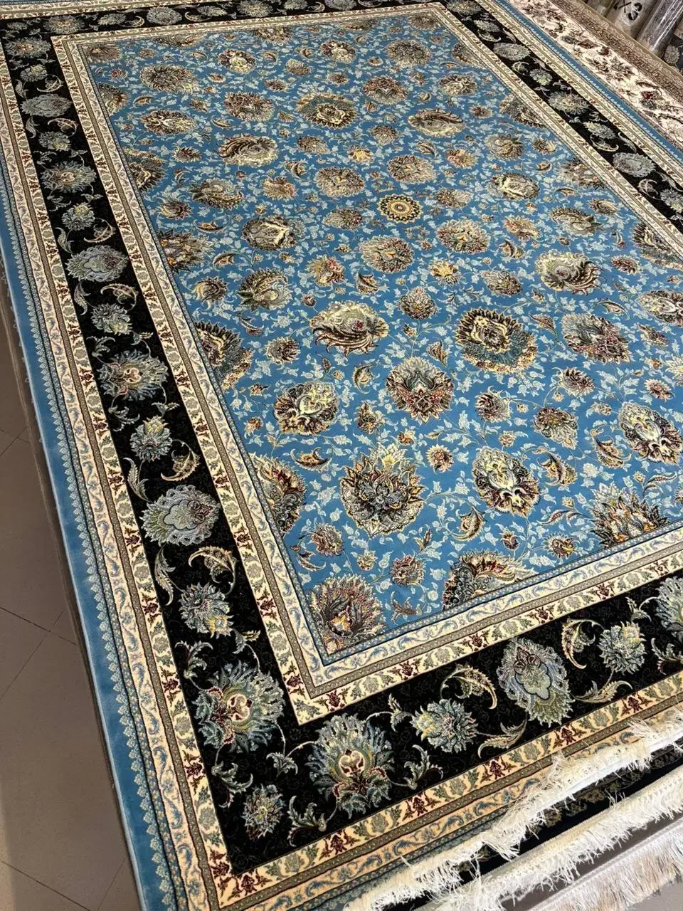 فرش کف ساده سنگین 6متری|فرش|آران و بیدگل, |دیوار