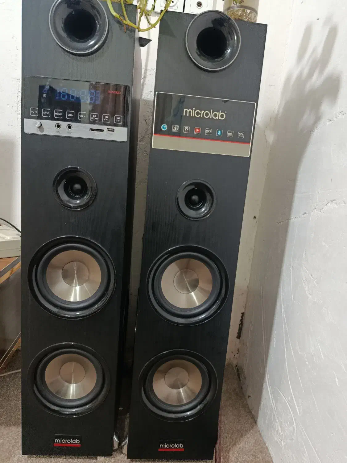 ی جفت باند میکرولب|سیستم صوتی خانگی|گنبد کاووس, |دیوار