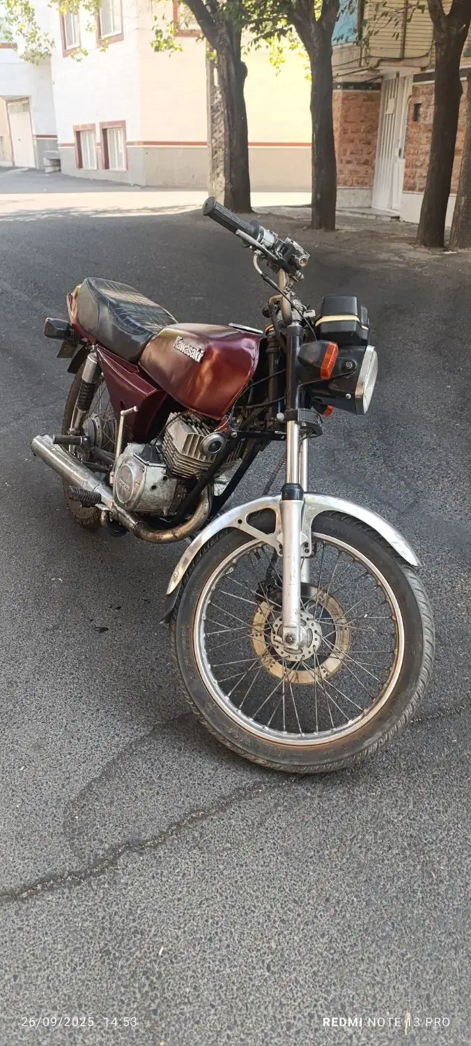 کاوازاکی ۱۲۵جی تی او|موتورسیکلت|تبریز, |دیوار