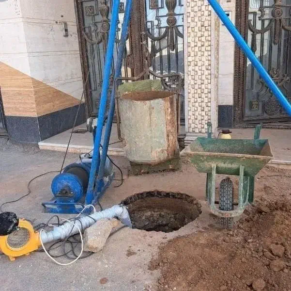 حفرچاه فاضلاب و ترمیم چاه کهنه لایروبی چاه وسبتینگ|خدمات پیشه و مهارت|کرج, باغستان|دیوار