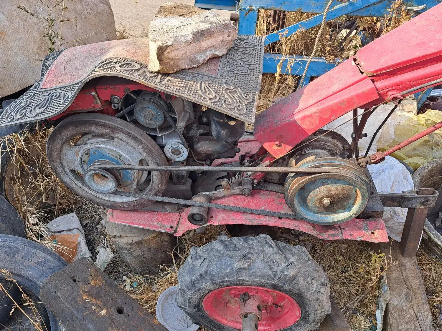 تیلر گازوئیلی ۵ اسب میتسوبیشی ژاپن|ماشین‌آلات صنعتی|ضیاء آباد, |دیوار