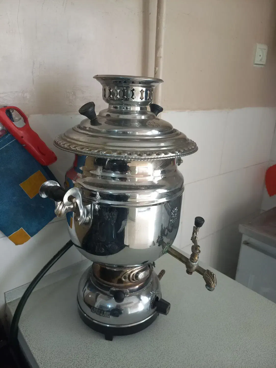 سماور ۸لیتری|سماور، چای‌ساز، قهوه‌ساز|کرمانشاه, |دیوار