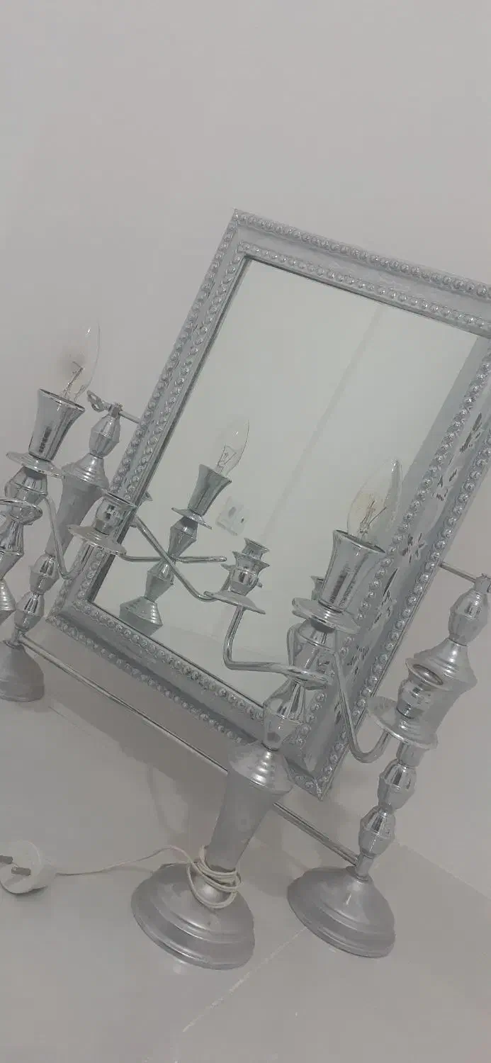 ایینه و شمعدان|صنایع دستی و سایر لوازم تزئینی|همدان, |دیوار