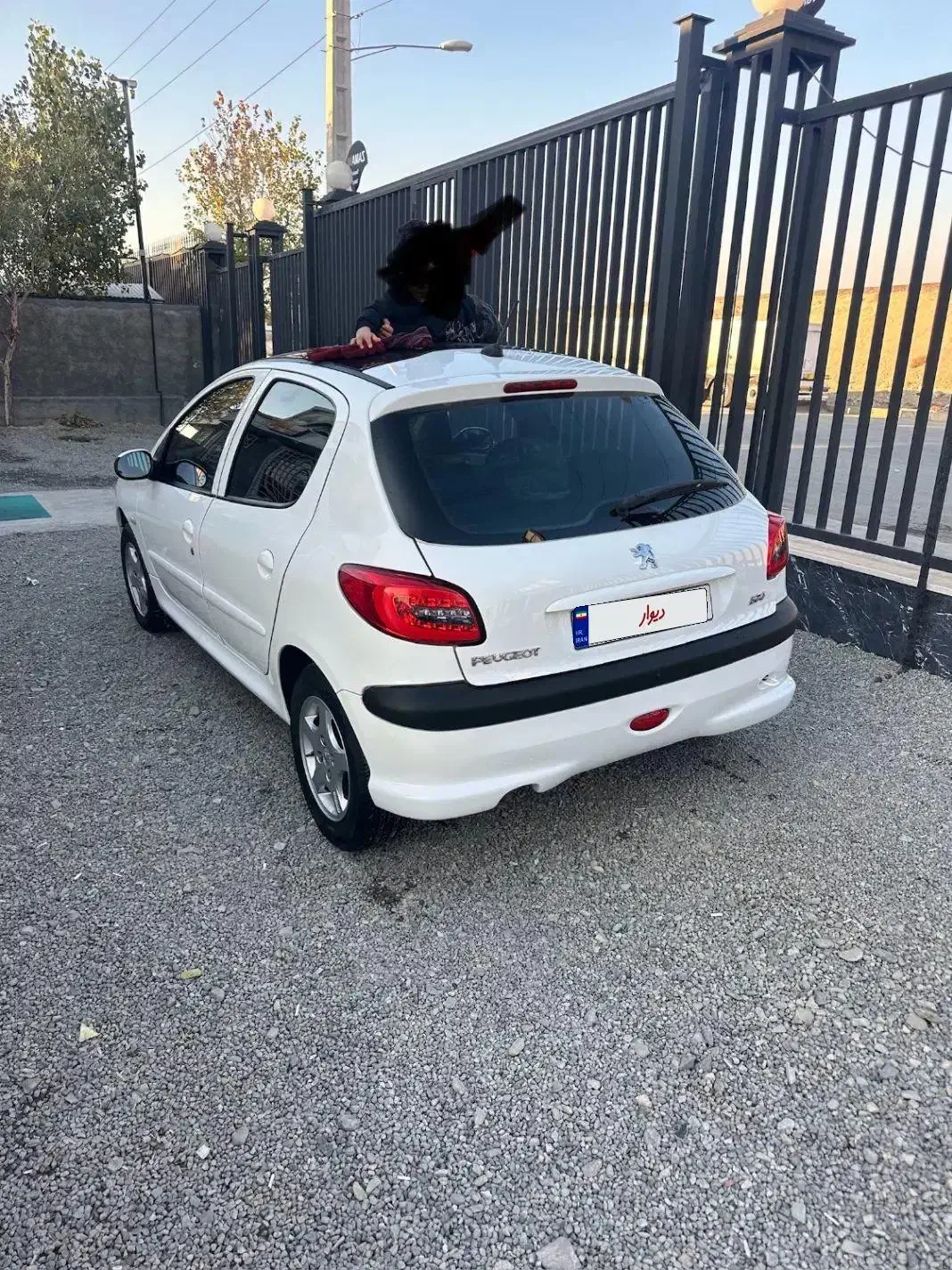 206تیپ ۳|خودرو سواری و وانت|اندیشه, اندیشه فاز ۵|دیوار