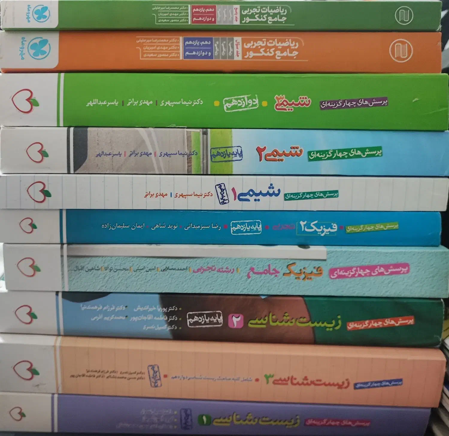 کتاب کمک درسی دهم یازدهم دوازدهم (کنکوری)|کتاب و مجله آموزشی|شاهین‌شهر, نظامی|دیوار