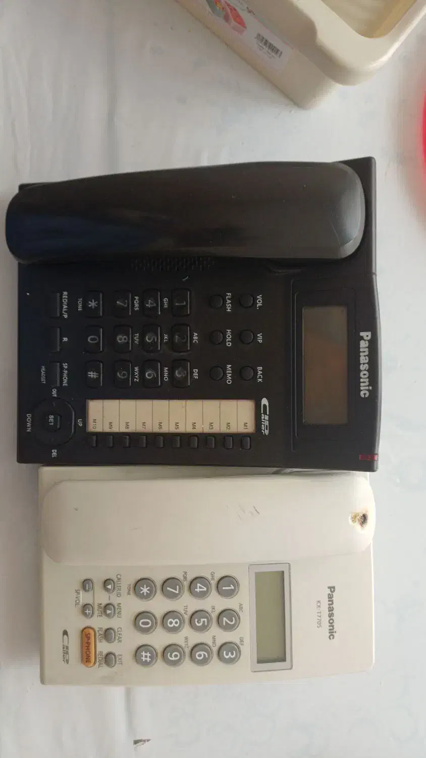 ۲عدد تلفن پاناسونیک|تلفن رومیزی|کوچصفهان, |دیوار