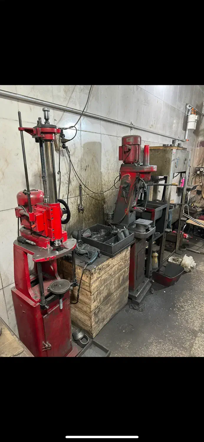 سیلندر تراش خدایار ودستگاه پولیش سیلندر و پرس ۳۰تن|ماشینآلات صنعتی|گنبد کاووس, |دیوار