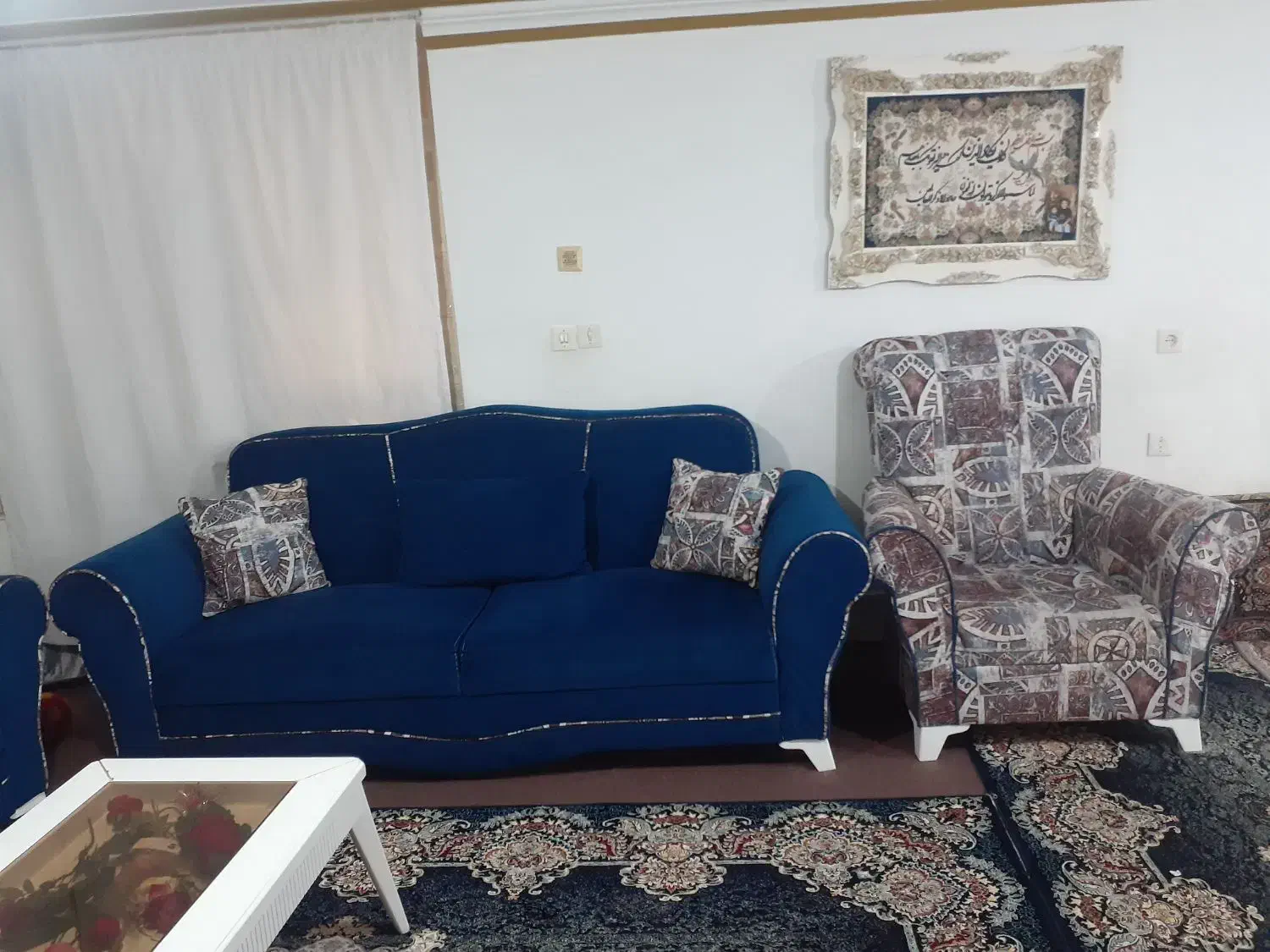 مبل هشت نفره|مبلمان خانگی و میز عسلی|مریوان, |دیوار