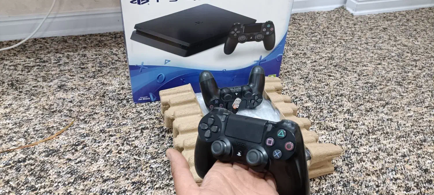 کنسول PS4 اسلیم 1 ترابایت کپی خور|کنسول، بازی ویدئویی و آنلاین|دزفول, |دیوار
