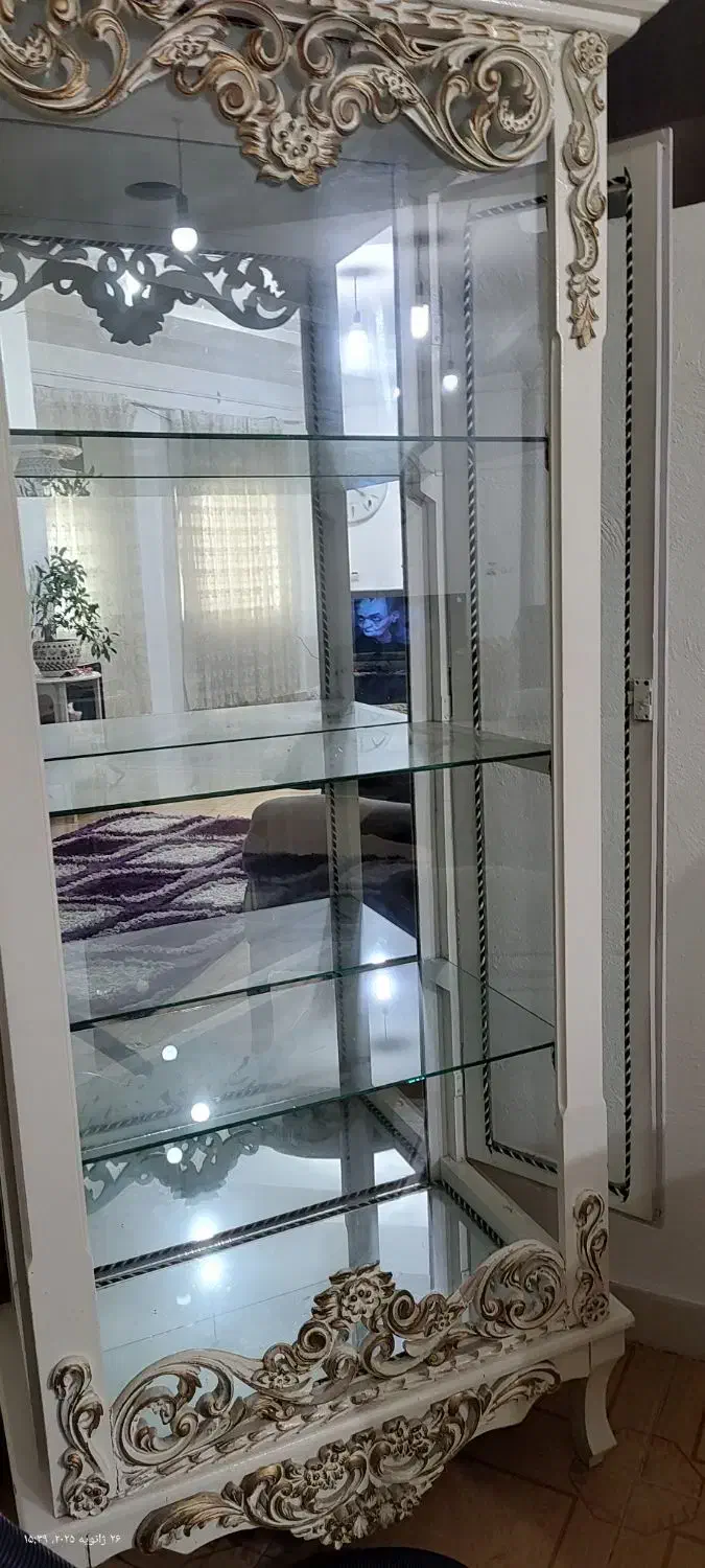 بوفه سفید|بوفه، ویترین، کنسول|زرگرشهر, |دیوار