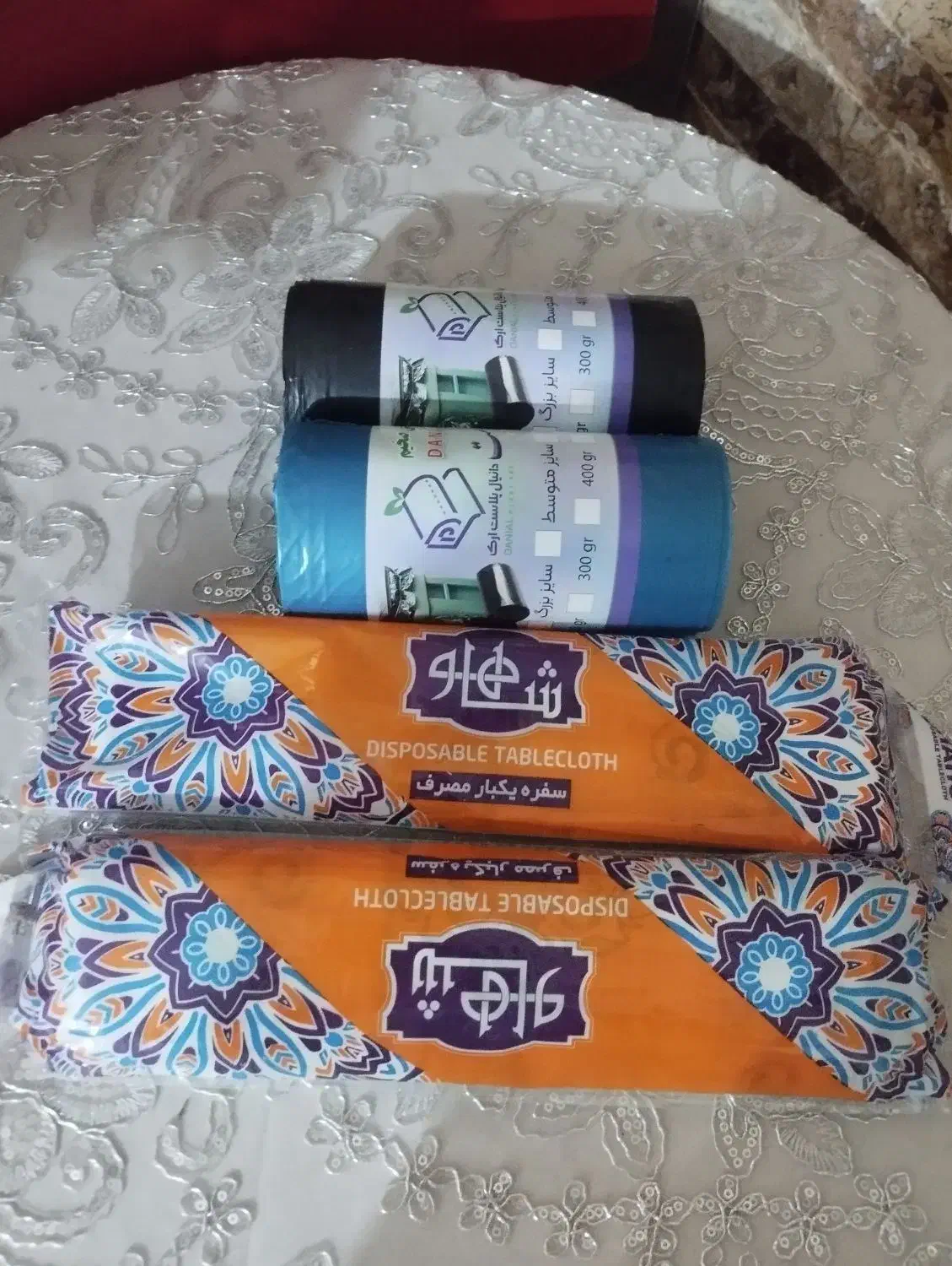 سفره یک بار مصرف|ظروف نگهدارنده، پلاستیکی، یکبارمصرف|محمدیه-قزوین, |دیوار