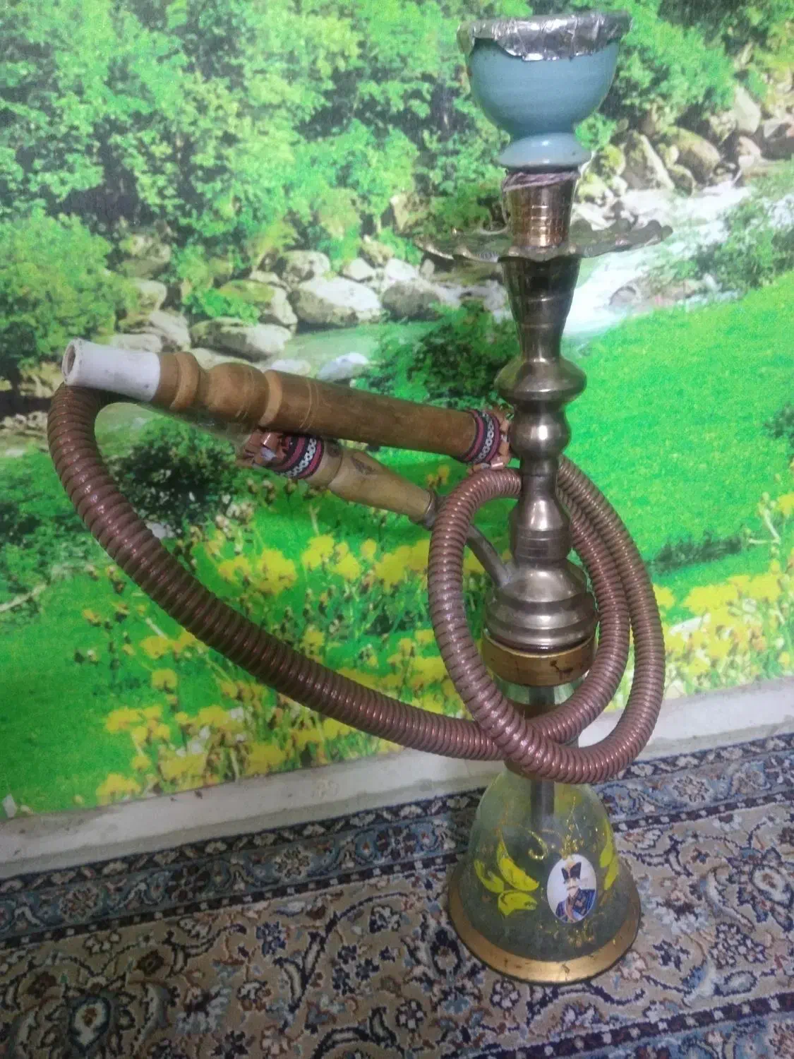 قلیون برنجی|کلکسیون و سرگرمی|تهران, نارمک جنوبی|دیوار