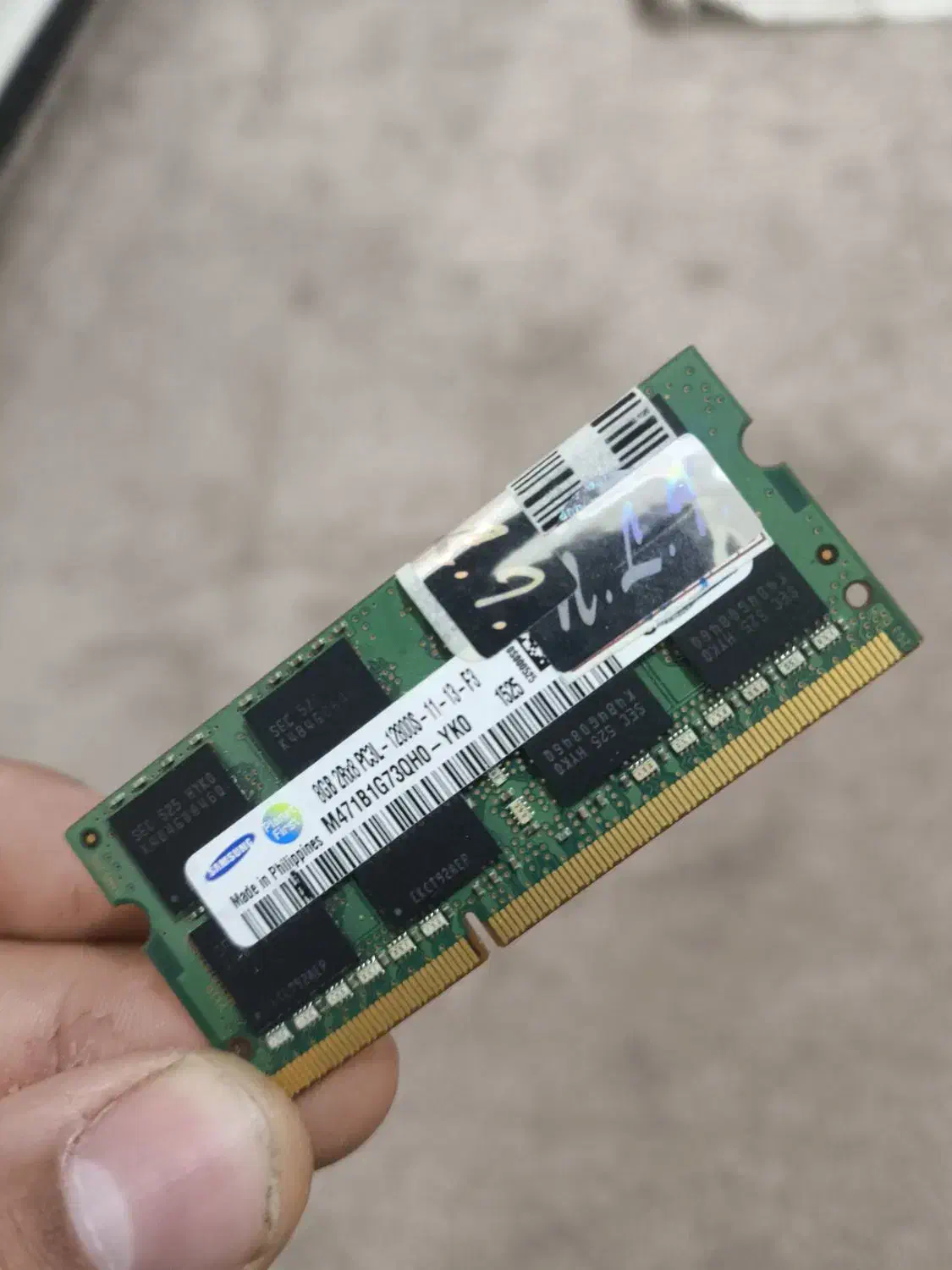 رم ۸ گیگ لپتاپ DDR3|قطعات و لوازم جانبی رایانه|دره شهر, |دیوار