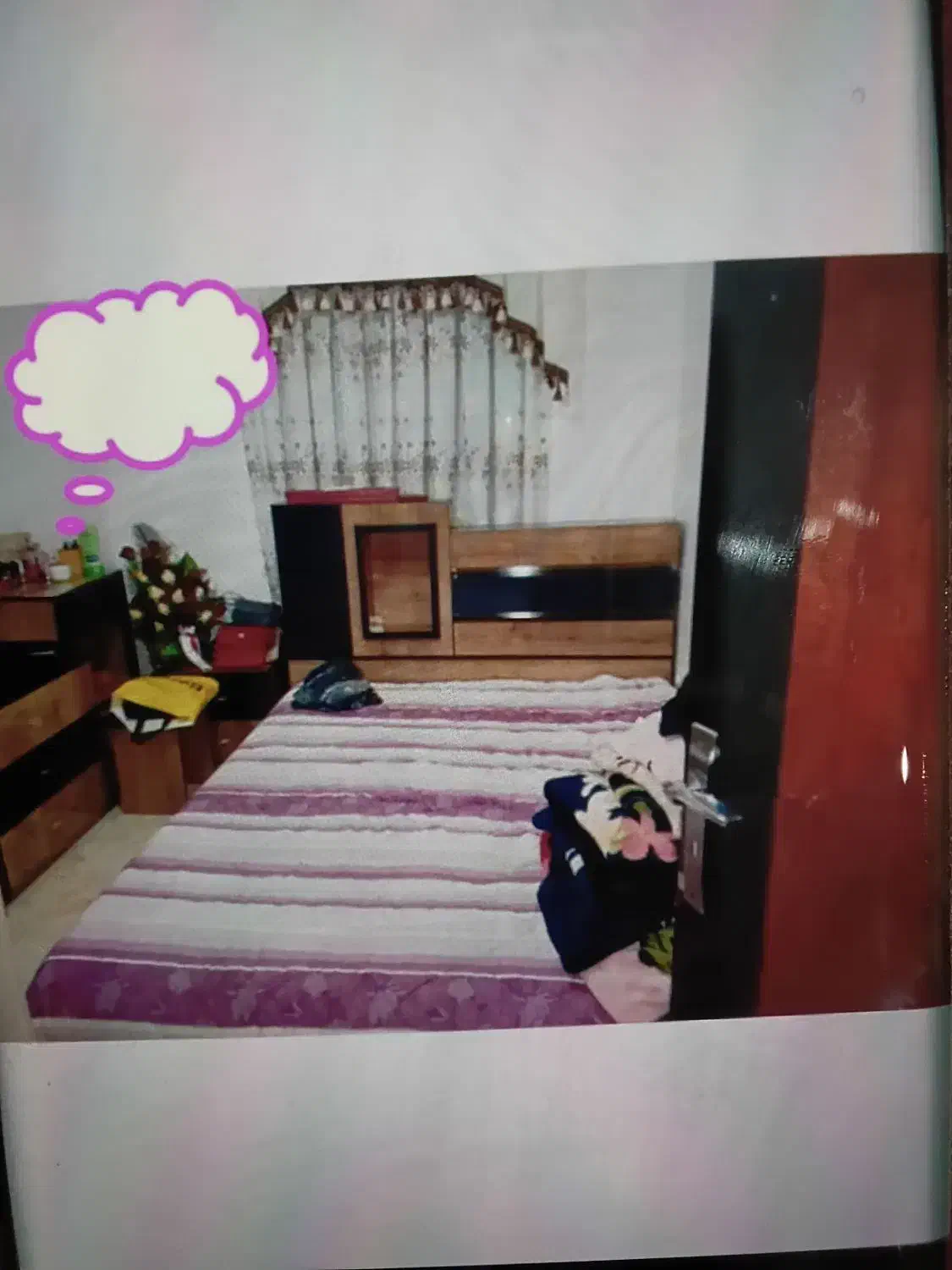 سرویس خواب دونفره درحدنو|تخت و سرویس خواب|رشت, رودباری|دیوار