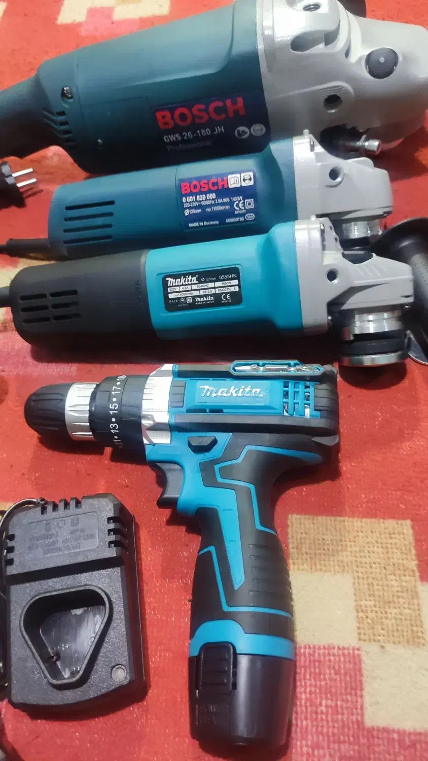 سنگ فرز بوش دریل شارژی ماکیتا|ماشینآلات صنعتی|بندرعباس, |دیوار