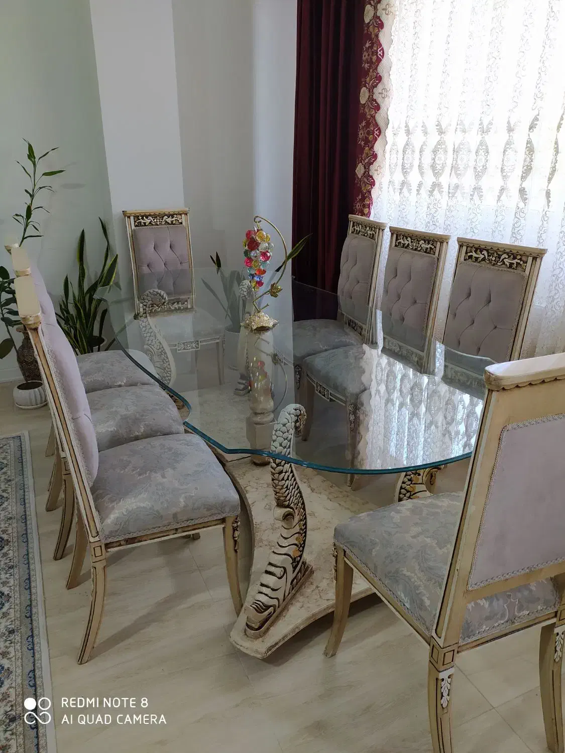 مبل استیل ،غذاخوری 8نفره|میز و صندلی غذاخوری|شهریار, شهریار|دیوار