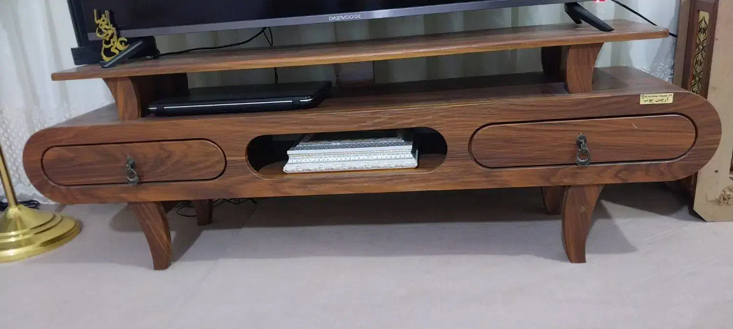 بوفه،زیرتلویزیون،ساعت ایستاده،ایینه کنسول در حد نو|میز تلویزیون|کرمانشاه, |دیوار