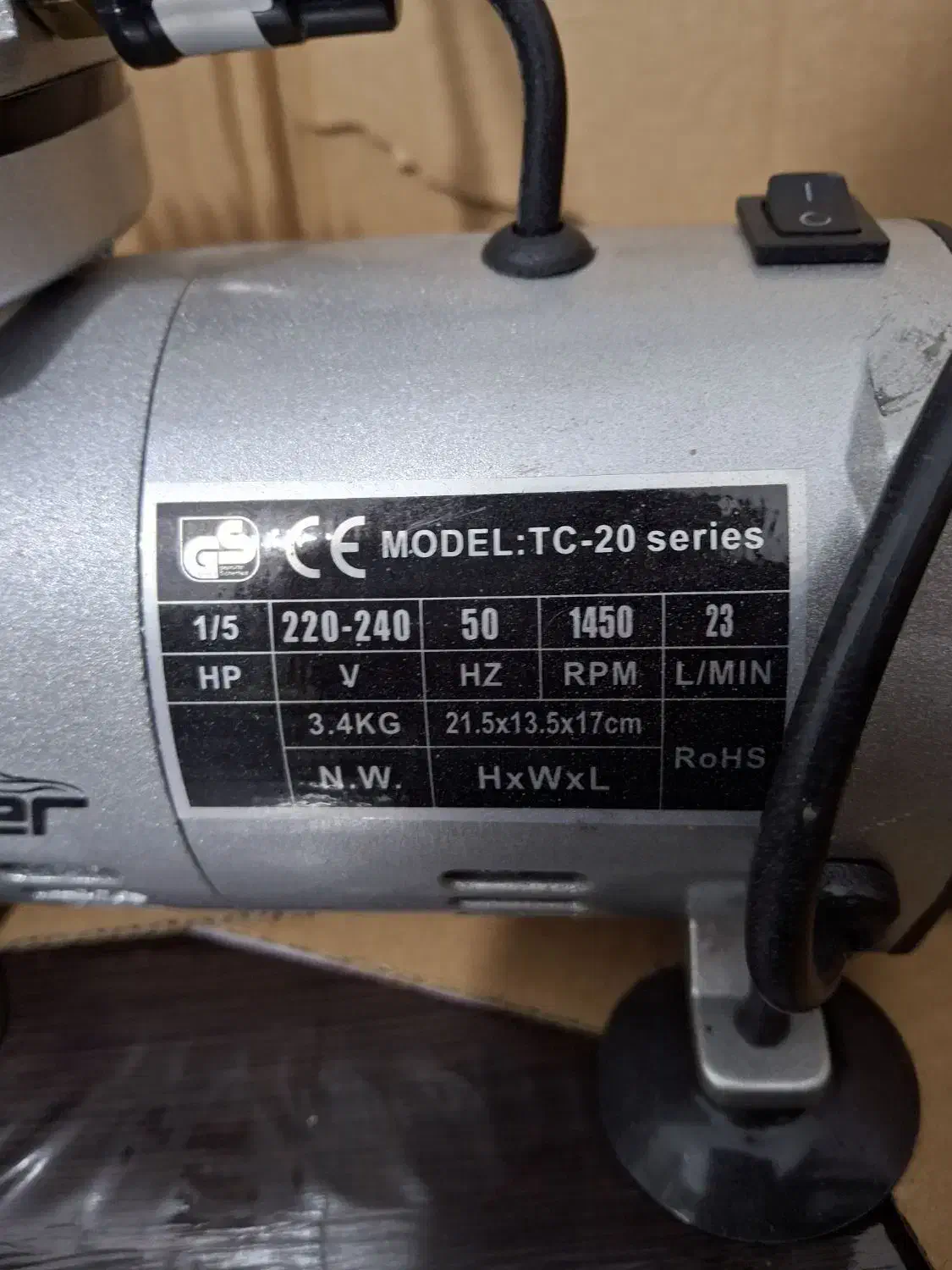 کمپرسور رو میزی ساتر|ابزارآلات|مشکیندشت, |دیوار