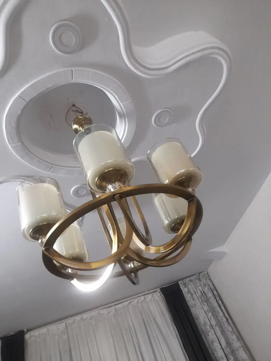 لوستر|لوستر و چراغ آویز|بهارستان, |دیوار