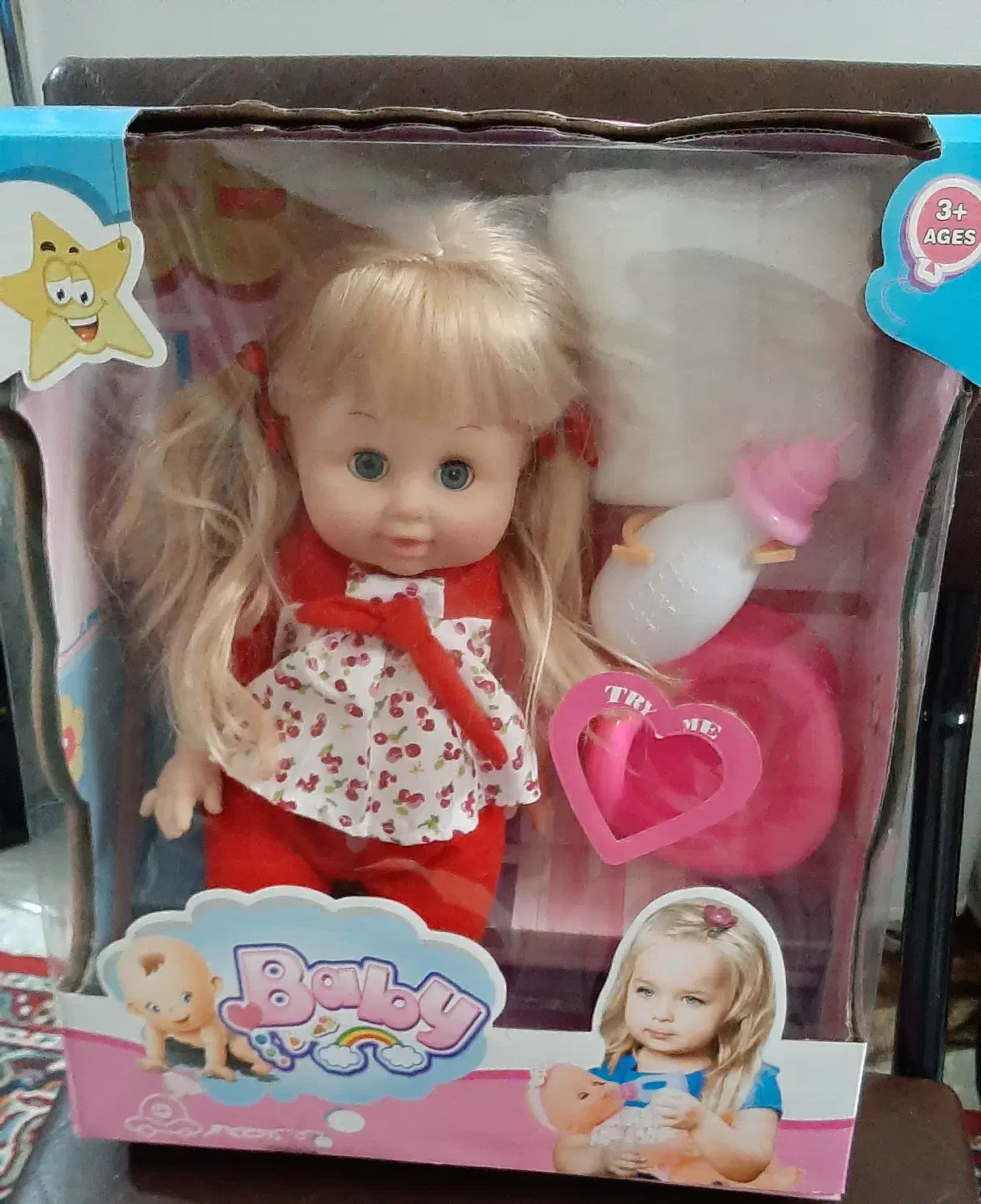 عروسک lovely baby red|اسباببازی|قم, نیروگاه|دیوار