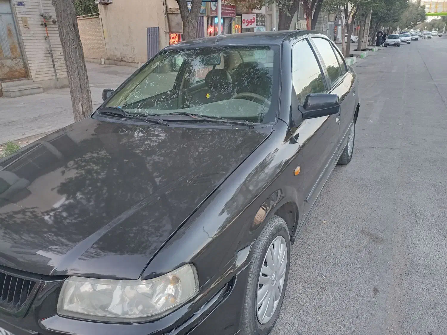 سمند ۹۱مشکی متالیک|خودرو سواری و وانت|شهرضا, |دیوار